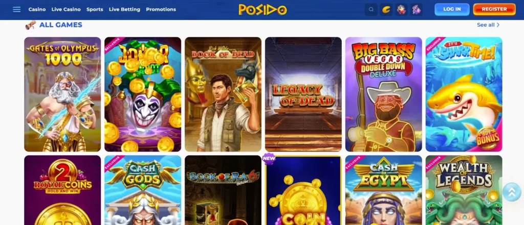 Introduzione al casino Posido