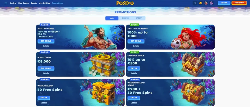 Bonus e promozioni
