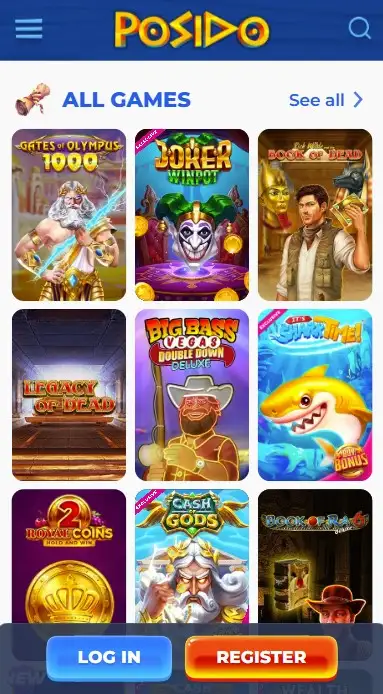 Giocare da app: slot e tavoli