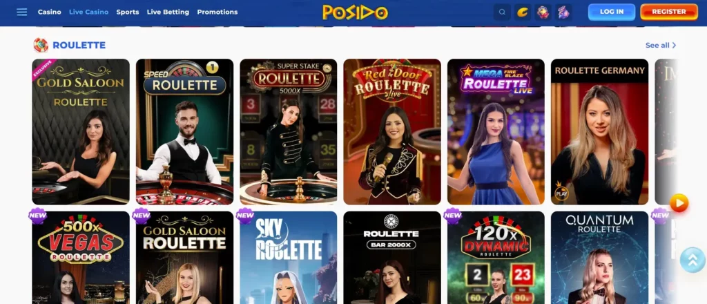 Giochi da tavolo: roulette, blackjack, baccarat e varianti